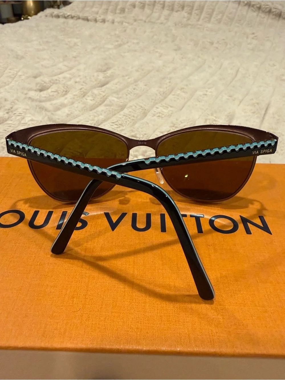 Via Spiga Cat Eye Sunglasses - Black- Subscription lenses existing